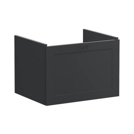 VitrA Root Classic 60cm 1 Drawer Washbasin Unit - Matt Graph