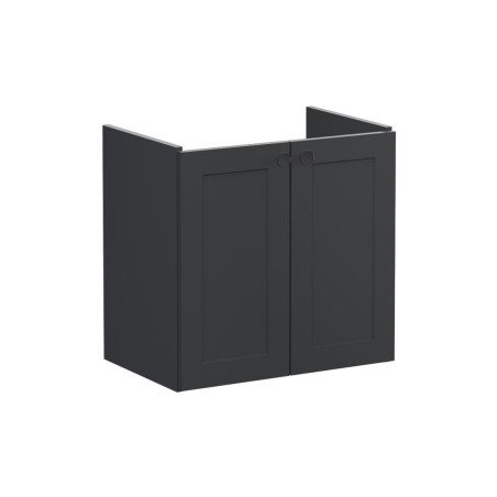 VitrA Root Classic 60cm 2 Door Wall Hung Slim Washbasin Unit