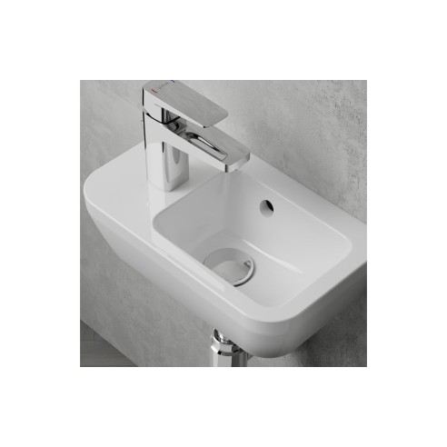 VitrA Integra 370x220mm 1TH Compact Basin (No Overflow) (LH)