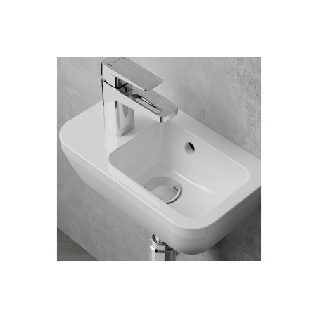 VitrA Integra 370x220mm 1TH Compact Basin (No Overflow) (LH)