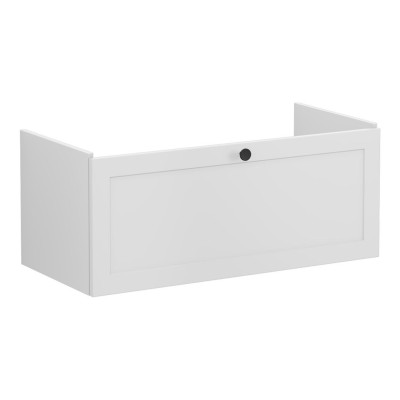 VitrA Root Classic 100cm 1 Drawer Slim Washbasin Unit - Matt