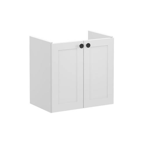 VitrA Root Classic 60cm 2 Door Wall Hung Slim Washbasin Unit