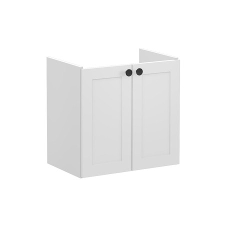 VitrA Root Classic 60cm 2 Door Wall Hung Slim Washbasin Unit