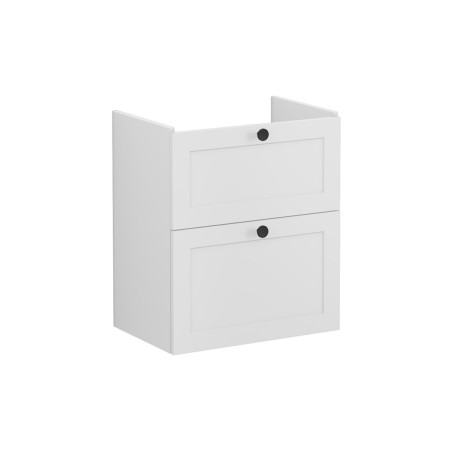 VitrA Root Classic 60cm 2 Drawer Slim Washbasin Unit - Matt