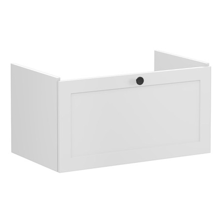 VitrA Root Classic 80cm 1 Drawer Washbasin Unit - Matt Light