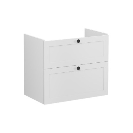 VitrA Root Classic 80cm 2 Drawer Washbasin Unit - Matt Light