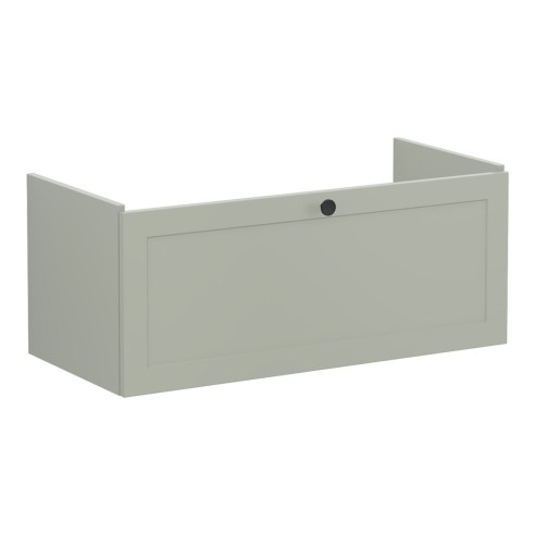VitrA Root Classic 100cm 1 Drawer Slim Washbasin Unit - Matt