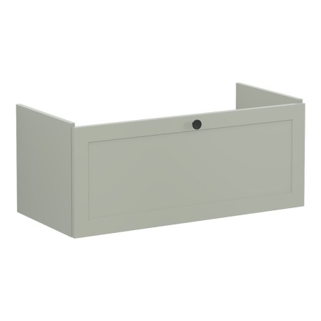 VitrA Root Classic 100cm 1 Drawer Slim Washbasin Unit - Matt