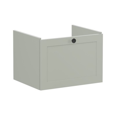 VitrA Root Classic 60cm 1 Drawer Washbasin Unit - Matt Retro