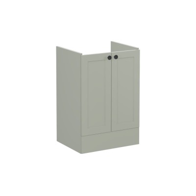 VitrA Root Classic 60cm 2 Door Floor Standing Washbasin Unit