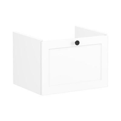 VitrA Root Classic 60cm 1 Drawer Washbasin Unit - Matt White