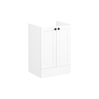 VitrA Root Classic 60cm 2 Door Floor Standing Washbasin Unit