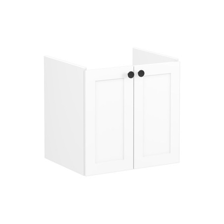 VitrA Root Classic 60cm 2 Door Wall Hung Washbasin Unit - Ma