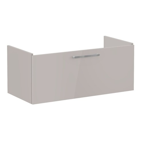 VitrA Root Flat 100cm 1 Drawer Washbasin Unit - Bright Sahar