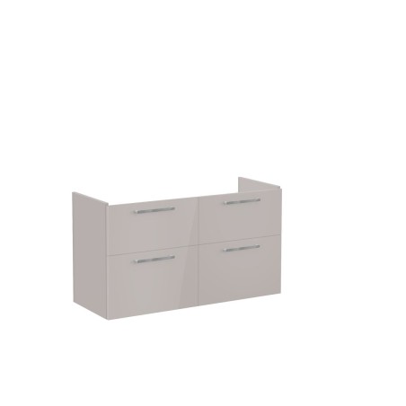 VitrA Root Flat 120cm 4 Drawer Washbasin Unit - Bright Sahar