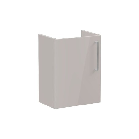 VitrA Root Flat 40cm 1 Door Wall Hung Slim Washbasin Unit (L