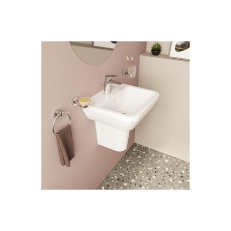 VitrA Integra 445x400mm 1TH Basin w/Overflow - White | Basin