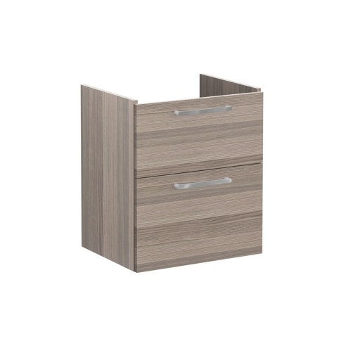 VitrA Root Flat 60cm 2 Drawer Washbasin Unit - Cordoba | Van