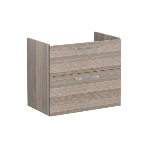 VitrA Root Flat 80cm 2 Drawer Washbasin Unit - Cordoba | Van