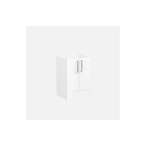 VitrA Root Flat 60cm 2 Door Floor Standing Washbasin Unit -