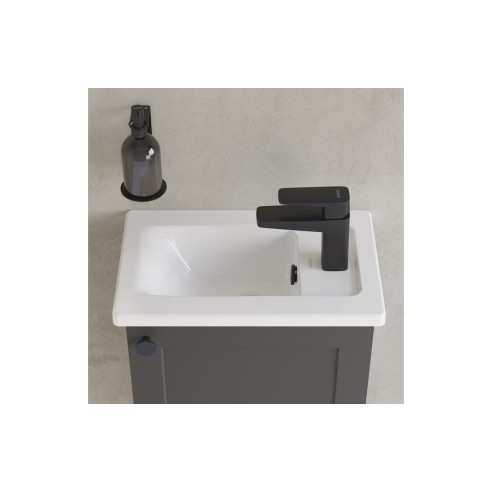 VitrA Integra 450x285mm 1TH Basin w/Overflow - White | Basin