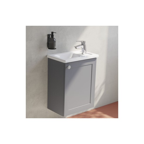 VitrA Integra 450x285mm 1TH Basin w/Overflow - White | Basin