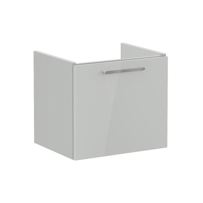 VitrA Root Flat 60cm 1 Drawer Washbasin Unit - Shiny Pearl G