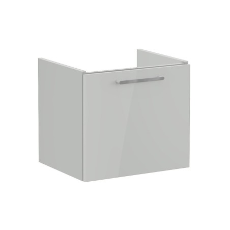 VitrA Root Flat 60cm 1 Drawer Washbasin Unit - Shiny Pearl G