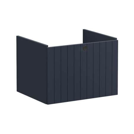 VitrA Root Groove 60cm 1 Drawer Washbasin Unit - Matt Dark B