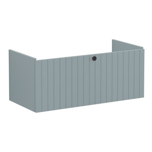 VitrA Root Groove 100cm 1 Drawer Washbasin Unit - Matt Fjord