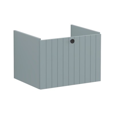 VitrA Root Groove 60cm 1 Drawer Washbasin Unit - Matt Fjord