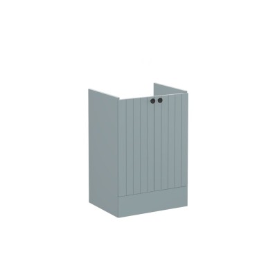 VitrA Root Groove 60cm 2 Door Floor Standing Washbasin Unit
