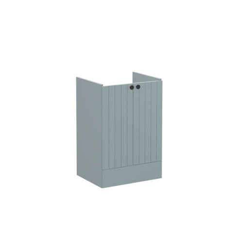 VitrA Root Groove 60cm 2 Door Floor Standing Washbasin Unit