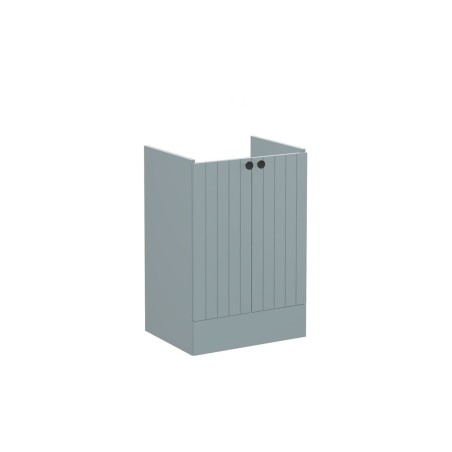 VitrA Root Groove 60cm 2 Door Floor Standing Washbasin Unit