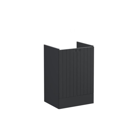 VitrA Root Groove 60cm 2 Door Floor Standing Washbasin Unit