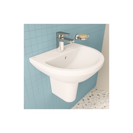 VitrA Integra 495x430mm 1TH Basin w/Overflow - White | Basin