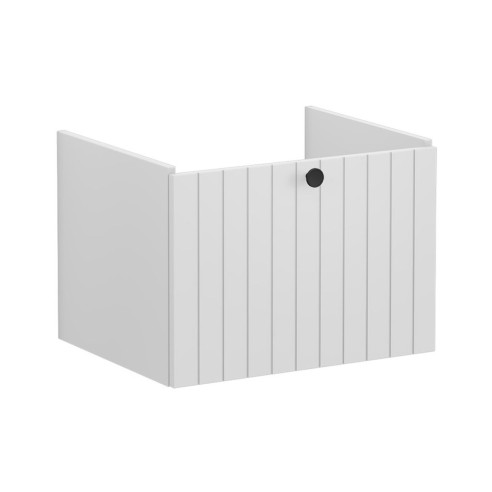 VitrA Root Groove 60cm 1 Drawer Washbasin Unit - Matt Light