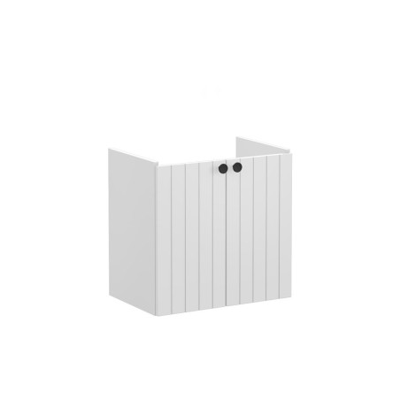 VitrA Root Groove 60cm 2 Door Wall Hung Slim Washbasin Unit