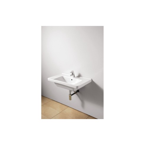 VitrA Integra 500x430mm 1TH Basin w/Overflow - White | Basin