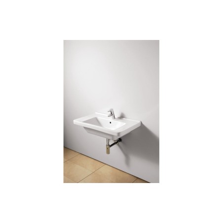 VitrA Integra 500x430mm 1TH Basin w/Overflow - White | Basin