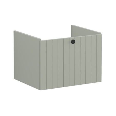 VitrA Root Groove 60cm 1 Drawer Washbasin Unit - Matt Retro