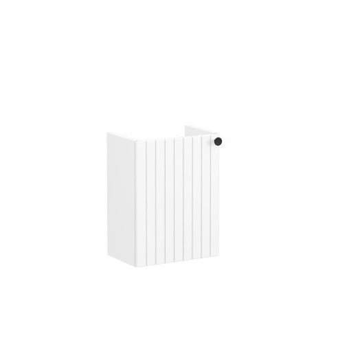 VitrA Root Groove 40cm 1 Door Wall Hung Slim Washbasin Unit