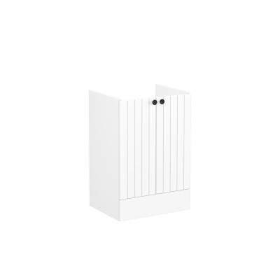 VitrA Root Groove 60cm 2 Door Floor Standing Washbasin Unit