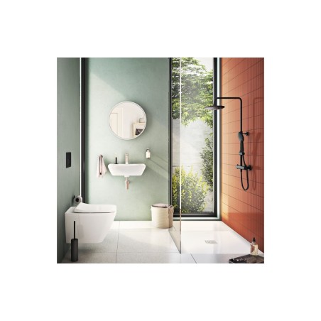 VitrA Integra 500x430mm 1TH Basin w/Overflow - White | Basin