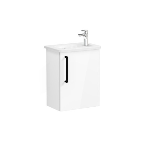 VitrA Zentrum Compact 45cm 1 Door W/H Washbasin Unit (RH Hin