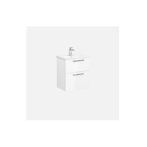 VitrA Zentrum Compact 60cm 2 Drawer W/H Washbasin Unit - Hig