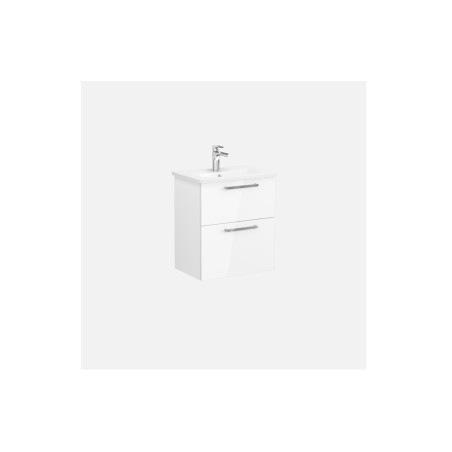 VitrA Zentrum Compact 60cm 2 Drawer W/H Washbasin Unit - Hig