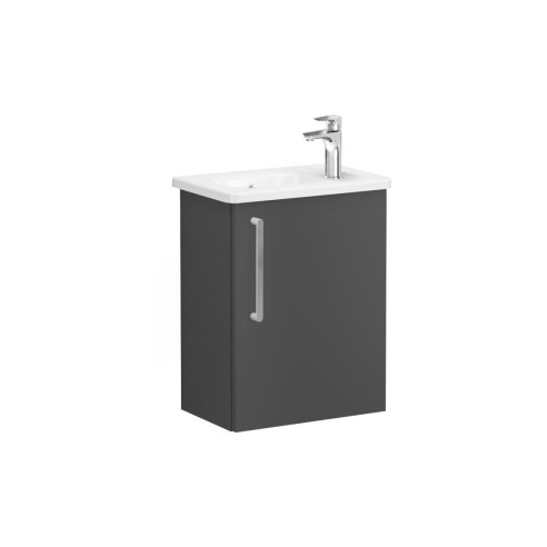 VitrA Zentrum Compact 45cm 1 Door W/H Washbasin Unit (RH Hin