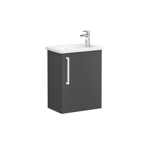 VitrA Zentrum Compact 45cm 1 Door W/H Washbasin Unit (RH Hin