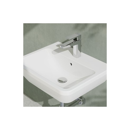 VitrA Integra 550x445mm 1TH Basin w/Overflow - White | Basin